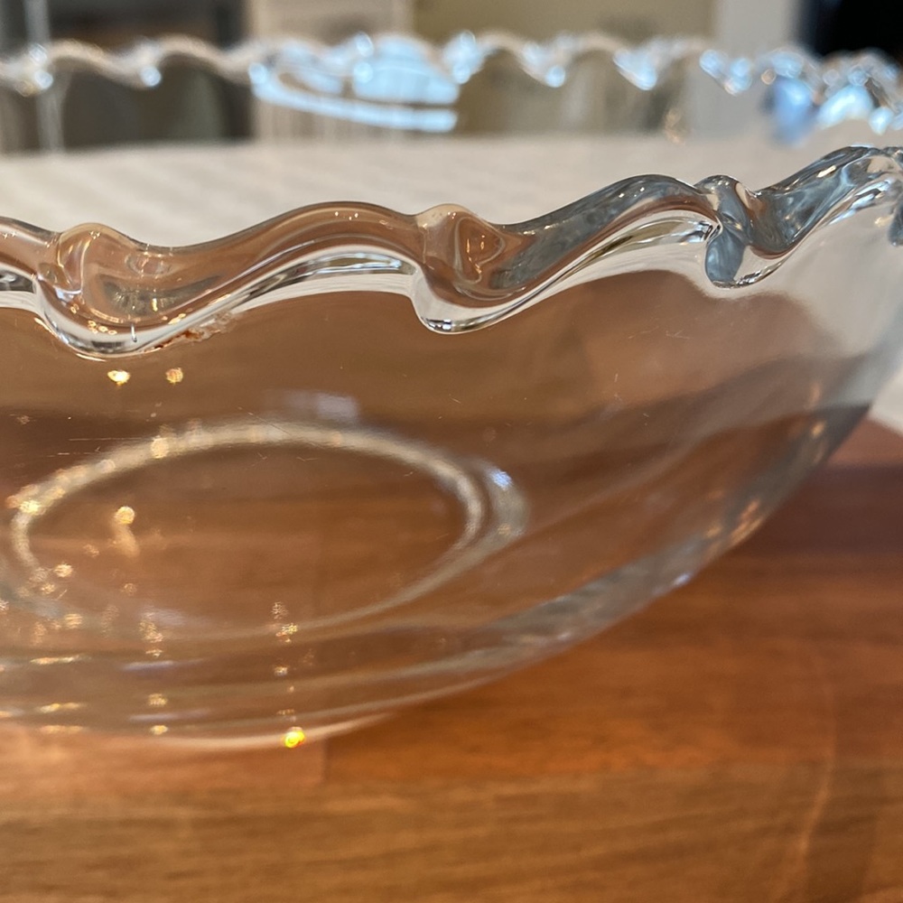 Vintage Fostoria century pattern large bowl - Picture 4 of 4